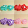 Heart-shaped beading colored beautiful wedding decoration ring bearer pillow